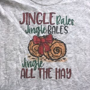 Jingle Bales Christmas graphic tee